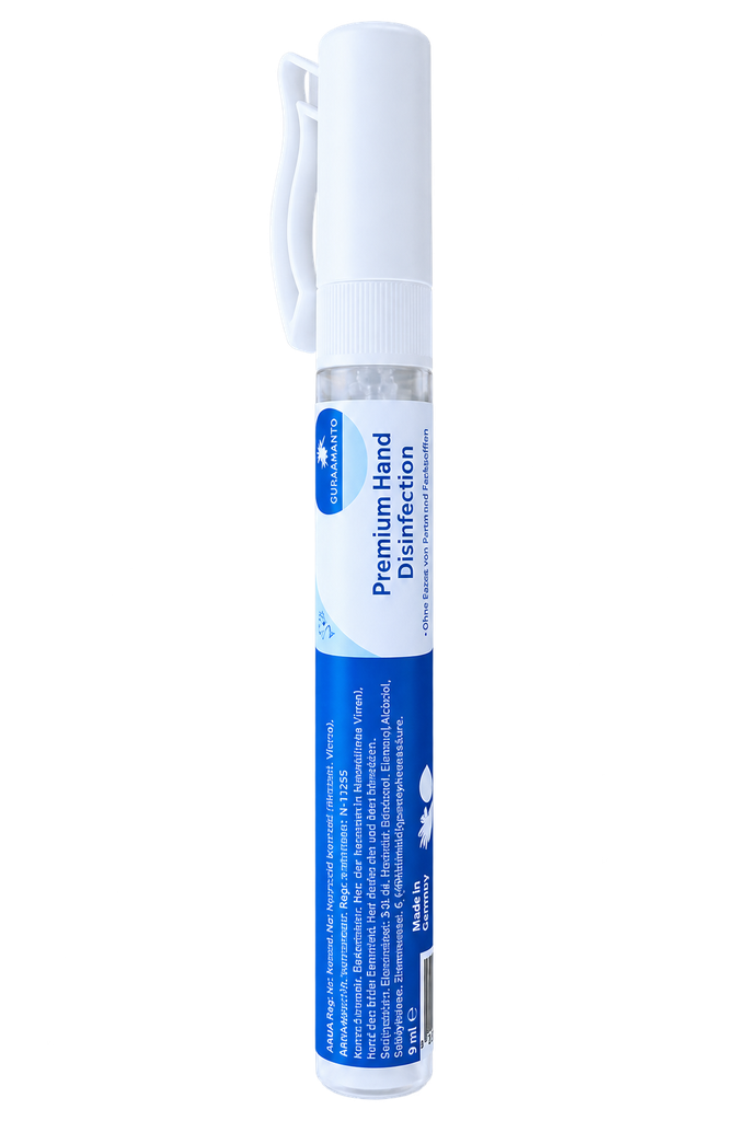 [CX-HSL-12-DE] Premium Hand Disinfection (12ml) - Spray